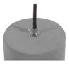 LEDTM® DURANT 01323 Μοντέρνο Κρεμαστό Φωτιστικό Οροφής με Ντουί 1 x E27 AC 220-240V IP20 - Γκρι & Χρυσό - Μ25 x Π25 x Υ31cm - Image 8