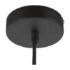 LEDTM® DURANT 01323 Μοντέρνο Κρεμαστό Φωτιστικό Οροφής με Ντουί 1 x E27 AC 220-240V IP20 - Γκρι & Χρυσό - Μ25 x Π25 x Υ31cm - Image 10
