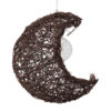 LEDTM® CRESCENT 01330 Vintage Κρεμαστό Φωτιστικό Οροφής με Ντουί 1 x E27 AC 220-240V IP20 - Καφέ - Μ30 x Π20 x Υ35cm - Image 3