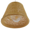 LEDTM® PLAYROOM 01332 Vintage Κρεμαστό Φωτιστικό Οροφής με Ντουί 1 x E27 AC 220-240V IP20 - Μπεζ - Μ32 x Π32 x Υ27cm - Image 5