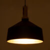 LEDTM® CALYPSO 01334-B Μοντέρνο Κρεμαστό Φωτιστικό Οροφής με Ντουί 1 x E27 AC 220-240V IP20 - Μαύρο & Μπρούτζινο - Μ36 x Π36 x Υ35cm - Image 3