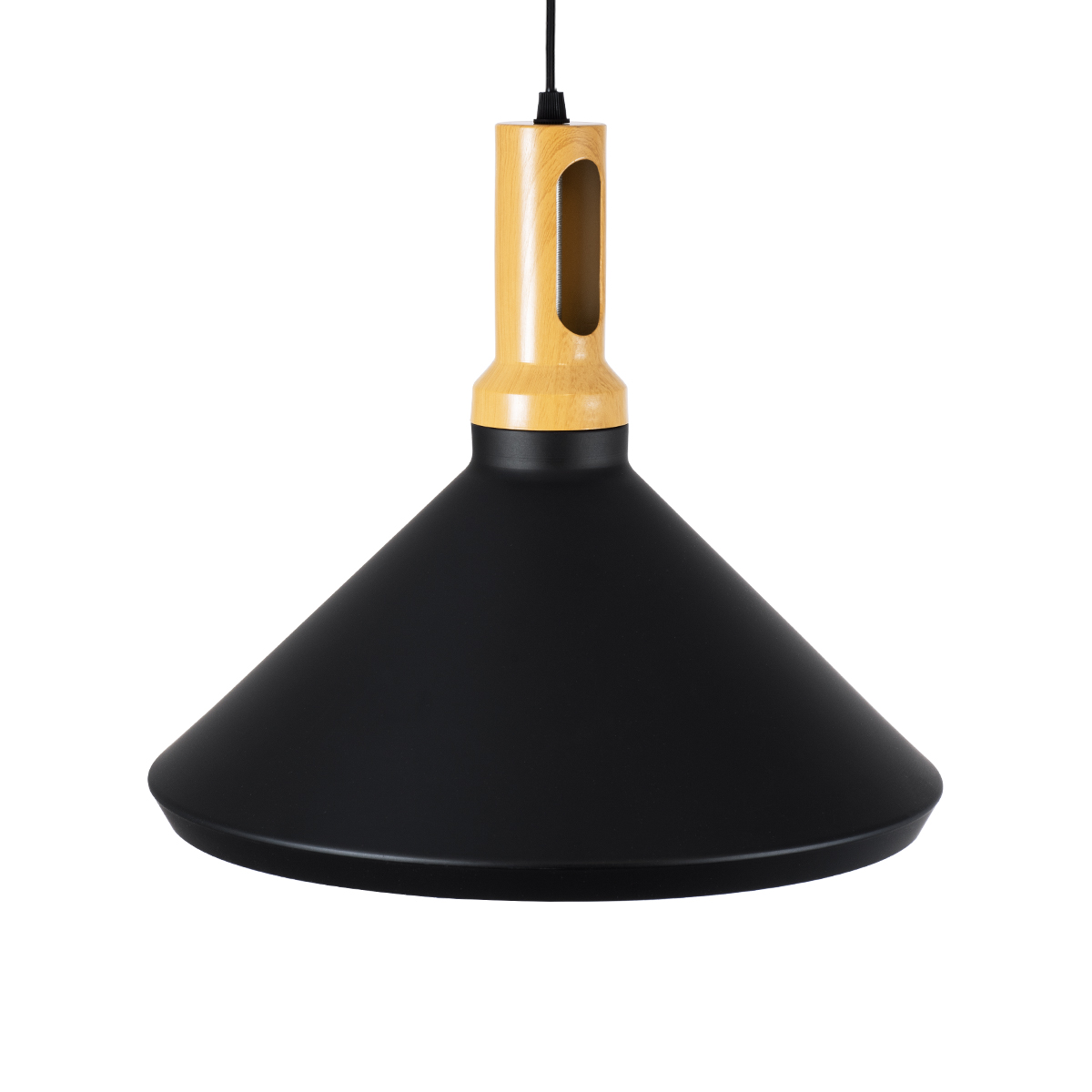 LEDTM® CALYPSO 01334-A Μοντέρνο Κρεμαστό Φωτιστικό Οροφής με Ντουί 1 x E27 AC 220-240V IP20 - Μαύρο & Μπρούτζινο - Μ36 x Π36 x Υ30cm - Image 7