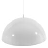 LEDTM® LUNE 01339 Μοντέρνο Κρεμαστό Φωτιστικό Οροφής με Ντουί 1 x E27 AC 220-240V IP20 - Λευκό & Χρυσό - Μ40 x Π40 x Υ20cm - Image 4