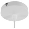 LEDTM® LUNE 01339 Μοντέρνο Κρεμαστό Φωτιστικό Οροφής με Ντουί 1 x E27 AC 220-240V IP20 - Λευκό & Χρυσό - Μ40 x Π40 x Υ20cm - Image 7