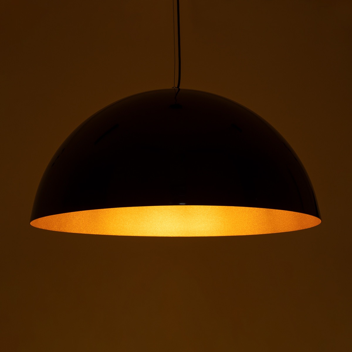 LEDTM® LUNE 01342 Μοντέρνο Κρεμαστό Φωτιστικό Οροφής με Ντουί 1 x E27 AC 220-240V IP20 - Μαύρο & Χρυσό - Μ60 x Π60 x Υ30cm - Image 3