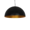 LEDTM® MEDEA 01344 Μοντέρνο Κρεμαστό Φωτιστικό Οροφής με Ντουί 1 x E27 AC 220-240V IP20 - Μαύρο & Χρυσό - Μ60 x Π60 x Υ30cm