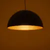 LEDTM® MEDEA 01344 Μοντέρνο Κρεμαστό Φωτιστικό Οροφής με Ντουί 1 x E27 AC 220-240V IP20 - Μαύρο & Χρυσό - Μ60 x Π60 x Υ30cm - Image 3