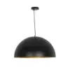LEDTM® MEDEA 01344 Μοντέρνο Κρεμαστό Φωτιστικό Οροφής με Ντουί 1 x E27 AC 220-240V IP20 - Μαύρο & Χρυσό - Μ60 x Π60 x Υ30cm - Image 4