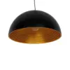 LEDTM® MEDEA 01344 Μοντέρνο Κρεμαστό Φωτιστικό Οροφής με Ντουί 1 x E27 AC 220-240V IP20 - Μαύρο & Χρυσό - Μ60 x Π60 x Υ30cm - Image 6