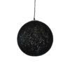 LEDTM® OCEANA 01360 Boho Κρεμαστό Φωτιστικό Οροφής με Ντουί 1 x E27 AC 220-240V IP20 - Μαύρο - Μ40 x Π40 x Υ40cm - Image 2