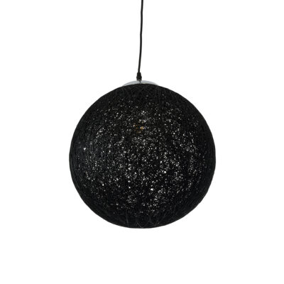 Alternative view of LEDTM® OCEANA 01360 Boho Κρεμαστό Φωτιστικό Οροφής με Ντουί 1 x E27 AC 220-240V IP20 - Μαύρο - Μ40 x Π40 x Υ40cm