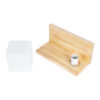 LEDTM® AMITY 01366 Μοντέρνο Φωτιστικό Τοίχου - Απλίκα με Ντουί 1 x E27 AC 220-240V IP20 - Μπεζ & Λευκό - Μ30 x Π14.5 x Υ15cm - Image 11