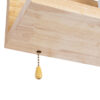 LEDTM® AMITY 01366 Μοντέρνο Φωτιστικό Τοίχου - Απλίκα με Ντουί 1 x E27 AC 220-240V IP20 - Μπεζ & Λευκό - Μ30 x Π14.5 x Υ15cm - Image 9