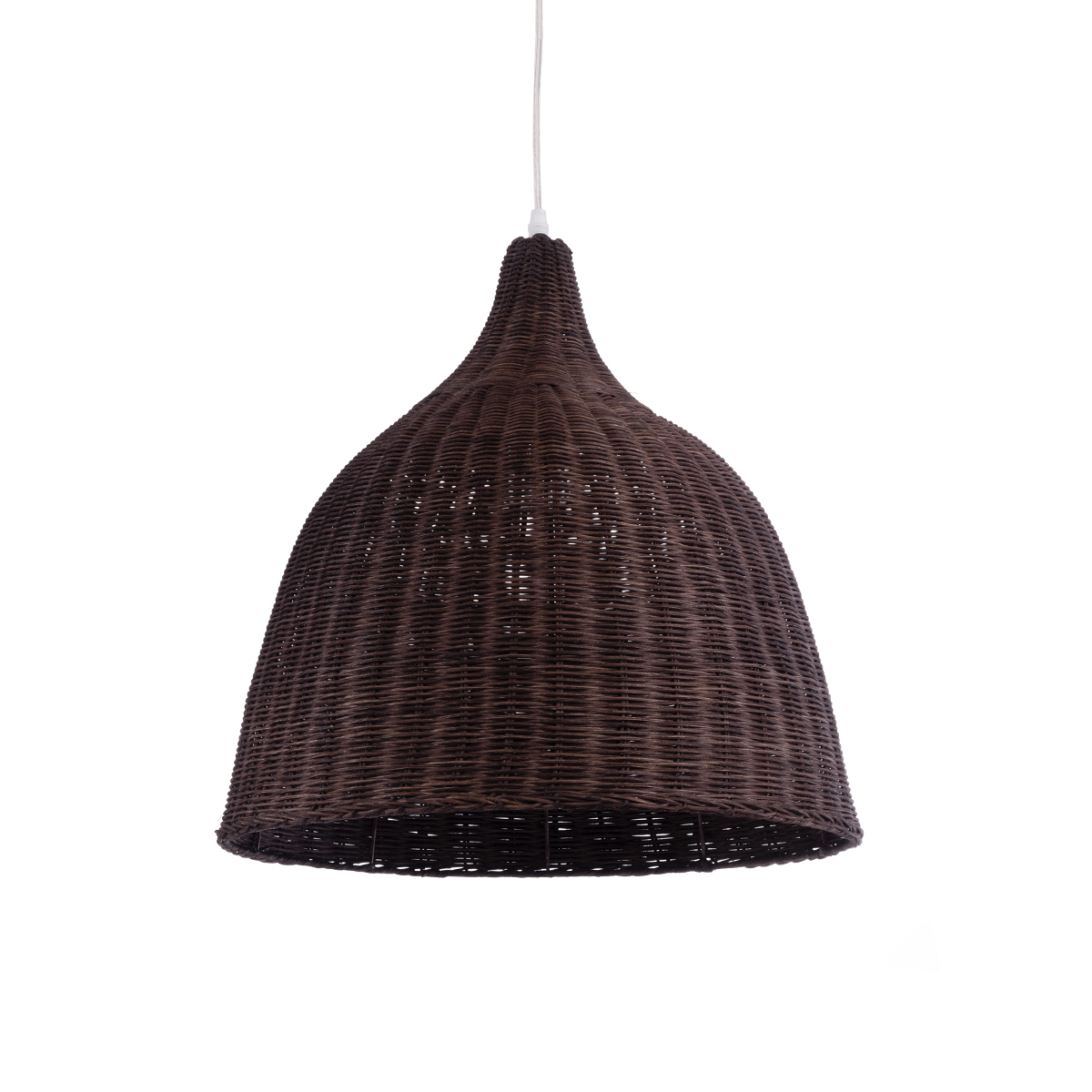 LEDTM® BAHAMAS 01368 Boho Κρεμαστό Φωτιστικό Οροφής με Ντουί 1 x E27 AC 220-240V IP20 - Καφέ - Μ45 x Π45 x Υ45cm - Image 2