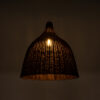 LEDTM® BAHAMAS 01368 Boho Κρεμαστό Φωτιστικό Οροφής με Ντουί 1 x E27 AC 220-240V IP20 - Καφέ - Μ45 x Π45 x Υ45cm - Image 3