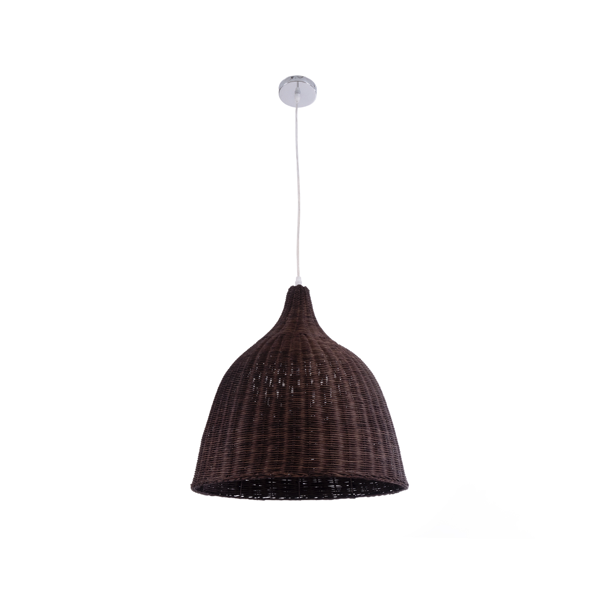 LEDTM® BAHAMAS 01368 Boho Κρεμαστό Φωτιστικό Οροφής με Ντουί 1 x E27 AC 220-240V IP20 - Καφέ - Μ45 x Π45 x Υ45cm - Image 4