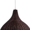 LEDTM® BAHAMAS 01368 Boho Κρεμαστό Φωτιστικό Οροφής με Ντουί 1 x E27 AC 220-240V IP20 - Καφέ - Μ45 x Π45 x Υ45cm - Image 8