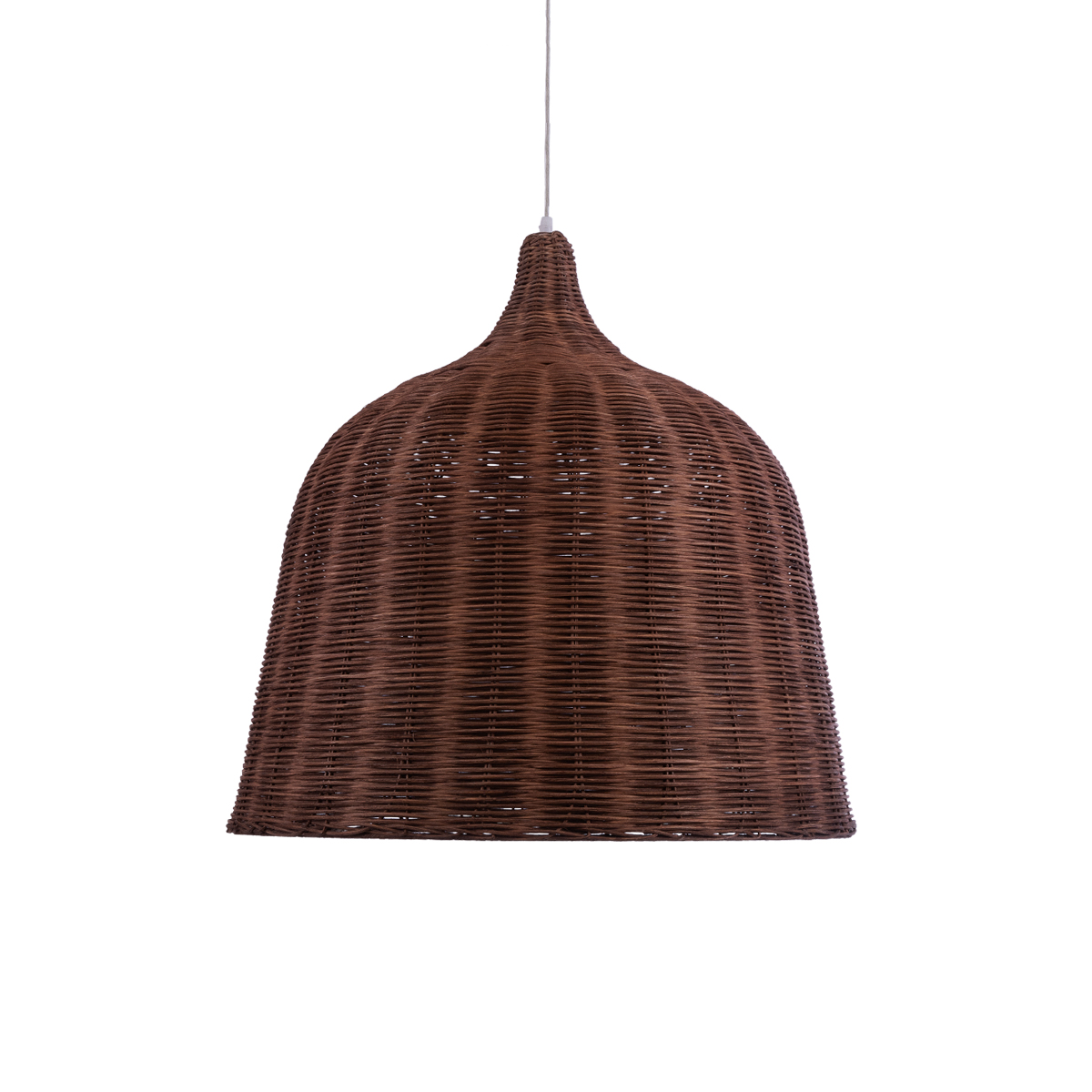 LEDTM® BAHAMAS 01369 Boho Κρεμαστό Φωτιστικό Οροφής με Ντουί 1 x E27 AC 220-240V IP20 - Καφέ - Μ60 x Π60 x Υ60cm - Image 5