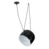 LEDTM® JASPER 01373 Μοντέρνο Κρεμαστό Φωτιστικό Οροφής με Ντουί 1 x E27 AC 220-240V IP20 - Μαύρο & Λευκό - Μ26.5 x Π26.5 x Υ20.5cm - Image 4
