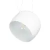 LEDTM® JASPER 01374 Μοντέρνο Κρεμαστό Φωτιστικό Οροφής με Ντουί 1 x E27 AC 220-240V IP20 - Λευκό - Μ25 x Π25 x Υ22cm - Image 2