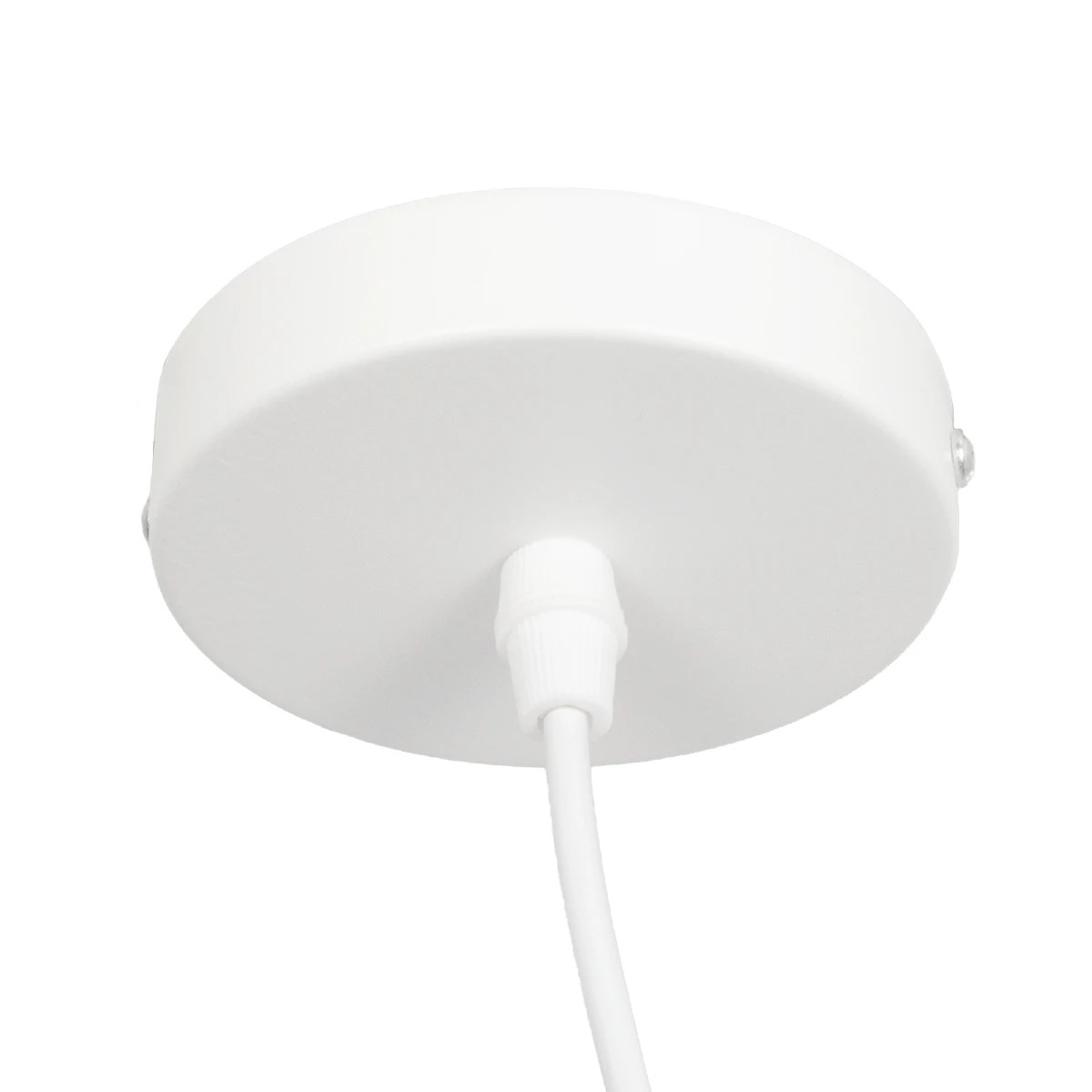 LEDTM® JASPER 01374 Μοντέρνο Κρεμαστό Φωτιστικό Οροφής με Ντουί 1 x E27 AC 220-240V IP20 - Λευκό - Μ25 x Π25 x Υ22cm - Image 8