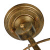 LEDTM® FAN 01381 Vintage Φωτιστικό Τοίχου - Απλίκα με Ντουί 5 x E27 AC 220-240V IP20 - Μπρούτζινο - Μ46 x Π22 x Υ46cm - Image 8