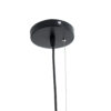LEDTM® SCANDI 01386 Vintage Κρεμαστό Φωτιστικό Οροφής με Ντουί 1 x E27 AC 220-240V IP20 - Μαύρο - Μ23 x Π23 x Υ30cm - Image 10