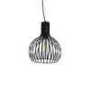 LEDTM® SCANDI 01386 Vintage Κρεμαστό Φωτιστικό Οροφής με Ντουί 1 x E27 AC 220-240V IP20 - Μαύρο - Μ23 x Π23 x Υ30cm - Image 2