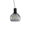 LEDTM® SCANDI 01386 Vintage Κρεμαστό Φωτιστικό Οροφής με Ντουί 1 x E27 AC 220-240V IP20 - Μαύρο - Μ23 x Π23 x Υ30cm - Image 5
