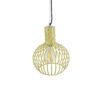 LEDTM® SCANDI 01387 Vintage Κρεμαστό Φωτιστικό Οροφής με Ντουί 1 x E27 AC 220-240V IP20 - Μπεζ - Μ23 x Π23 x Υ30cm - Image 7