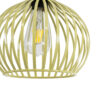 LEDTM® SCANDI 01387 Vintage Κρεμαστό Φωτιστικό Οροφής με Ντουί 1 x E27 AC 220-240V IP20 - Μπεζ - Μ23 x Π23 x Υ30cm - Image 8
