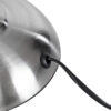 LEDTM® OFFICE 01393 Μοντέρνο Επιτραπέζιο Φωτιστικό Πορτατίφ με Ντουί 1 x E27 AC 220-240V IP20 - Ασημί - Μ14 x Π14 x Υ80cm - Image 17