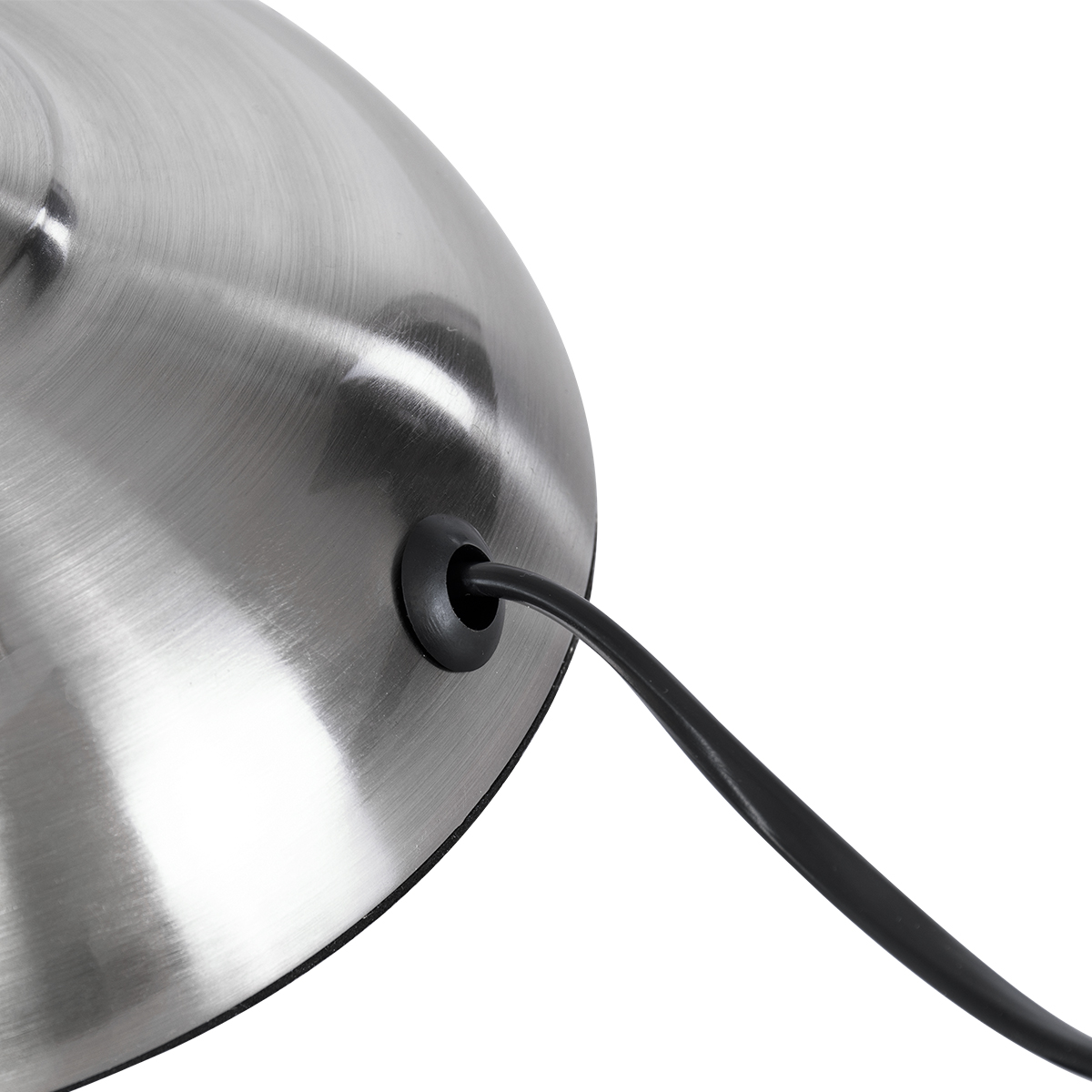 LEDTM® OFFICE 01393 Μοντέρνο Επιτραπέζιο Φωτιστικό Πορτατίφ με Ντουί 1 x E27 AC 220-240V IP20 - Ασημί - Μ14 x Π14 x Υ80cm - Image 17