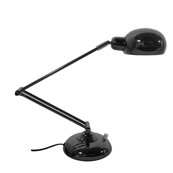 LEDTM® OFFICE 01392 Μοντέρνο Επιτραπέζιο Φωτιστικό Πορτατίφ με Ντουί 1 x E27 AC 220-240V IP20 - Μαύρο - Μ12 x Π12 x Υ80cm - Image 3