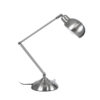 LEDTM® OFFICE 01393 Μοντέρνο Επιτραπέζιο Φωτιστικό Πορτατίφ με Ντουί 1 x E27 AC 220-240V IP20 - Ασημί - Μ14 x Π14 x Υ80cm - Image 4