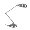 LEDTM® OFFICE 01393 Μοντέρνο Επιτραπέζιο Φωτιστικό Πορτατίφ με Ντουί 1 x E27 AC 220-240V IP20 - Ασημί - Μ14 x Π14 x Υ80cm - Image 5