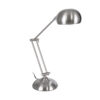 LEDTM® OFFICE 01393 Μοντέρνο Επιτραπέζιο Φωτιστικό Πορτατίφ με Ντουί 1 x E27 AC 220-240V IP20 - Ασημί - Μ14 x Π14 x Υ80cm - Image 7