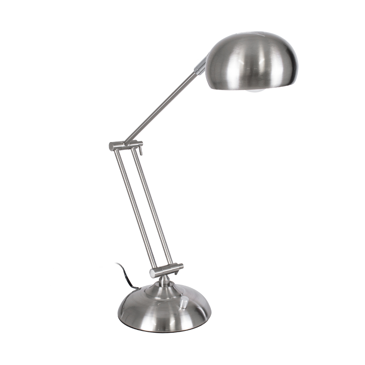 LEDTM® OFFICE 01393 Μοντέρνο Επιτραπέζιο Φωτιστικό Πορτατίφ με Ντουί 1 x E27 AC 220-240V IP20 - Ασημί - Μ14 x Π14 x Υ80cm - Image 7
