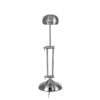 LEDTM® OFFICE 01393 Μοντέρνο Επιτραπέζιο Φωτιστικό Πορτατίφ με Ντουί 1 x E27 AC 220-240V IP20 - Ασημί - Μ14 x Π14 x Υ80cm - Image 9