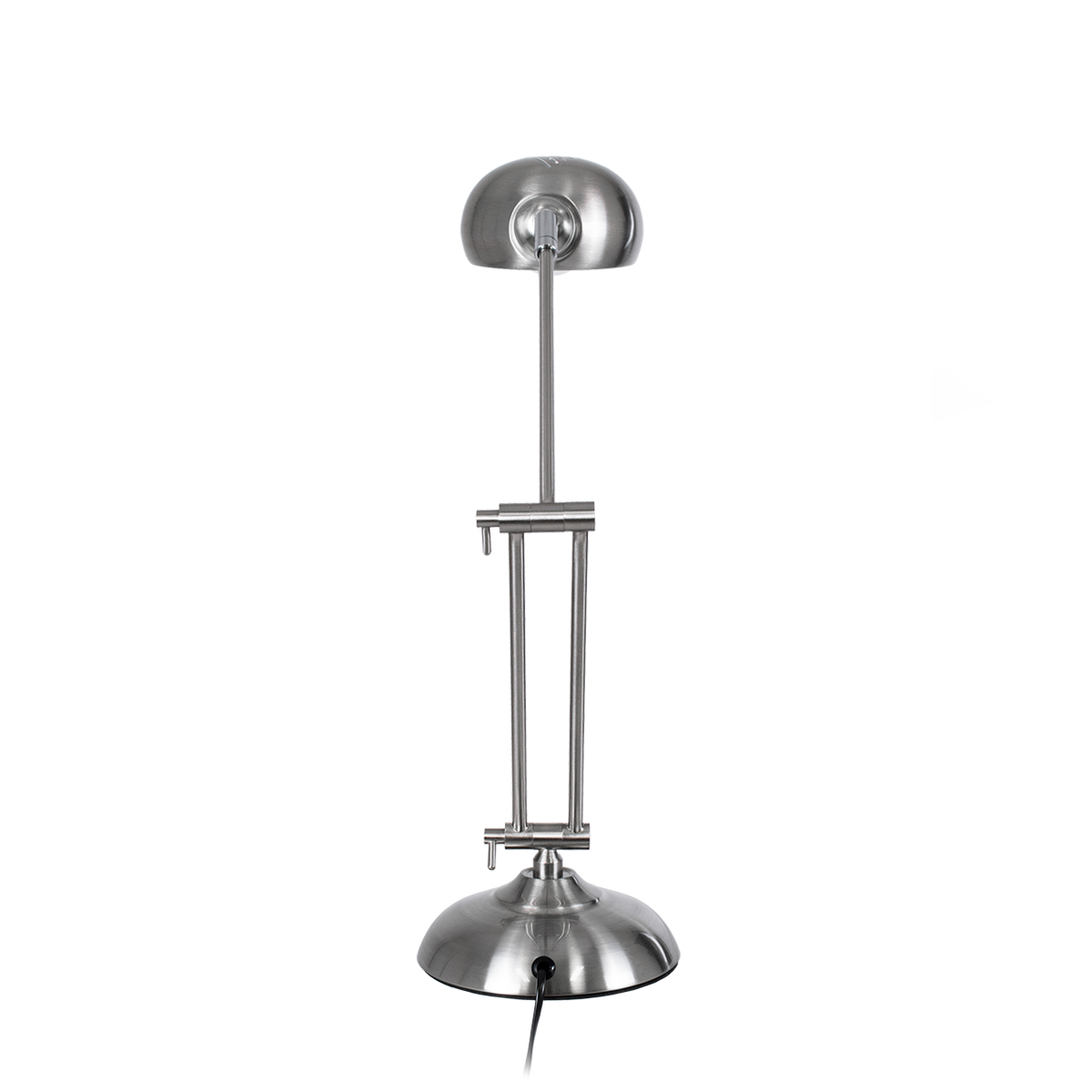 LEDTM® OFFICE 01393 Μοντέρνο Επιτραπέζιο Φωτιστικό Πορτατίφ με Ντουί 1 x E27 AC 220-240V IP20 - Ασημί - Μ14 x Π14 x Υ80cm - Image 9