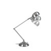 LEDTM® OFFICE 01393 Μοντέρνο Επιτραπέζιο Φωτιστικό Πορτατίφ με Ντουί 1 x E27 AC 220-240V IP20 - Ασημί - Μ14 x Π14 x Υ80cm - Image 10