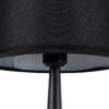 LEDTM® AMBROSIA 01394 Μοντέρνο Επιτραπέζιο Φωτιστικό Πορτατίφ με Ντουί 1 x E27 AC 220-240V IP20 - Μαύρο - Μ25 x Π25 x Υ46cm - Image 8