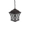 LEDTM® LINCOLN 01399 Vintage Κρεμαστό Φωτιστικό Οροφής με Ντουί 1 x E27 AC 220-240V IP20 - Καφέ & Διάφανο - Μ19 x Π19 x Υ20cm - Image 7