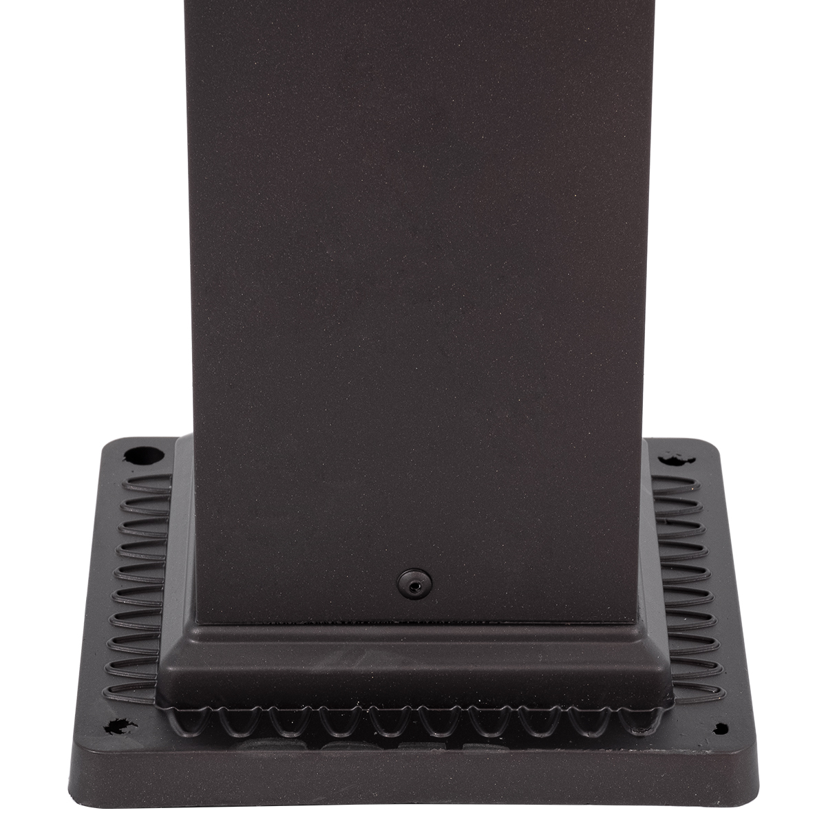 LEDTM® SHELTER 01400 Vintage Φωτιστικό Κολωνάκι Κήπου Μονόφωτο 1 x E27 Καφέ Μεταλλικό Πλέγμα L19 x W19 x H100cm - Image 8