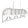 LEDTM® NEST 01403 Vintage Κρεμαστό Φωτιστικό Οροφής με Ντουί 4 x E27 AC 220-240V IP20 - Λευκό & Πράσινο - Μ103 x Π34 x Υ36.5cm - Image 6