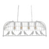 LEDTM® NEST 01403 Vintage Κρεμαστό Φωτιστικό Οροφής με Ντουί 4 x E27 AC 220-240V IP20 - Λευκό & Πράσινο - Μ103 x Π34 x Υ36.5cm - Image 7