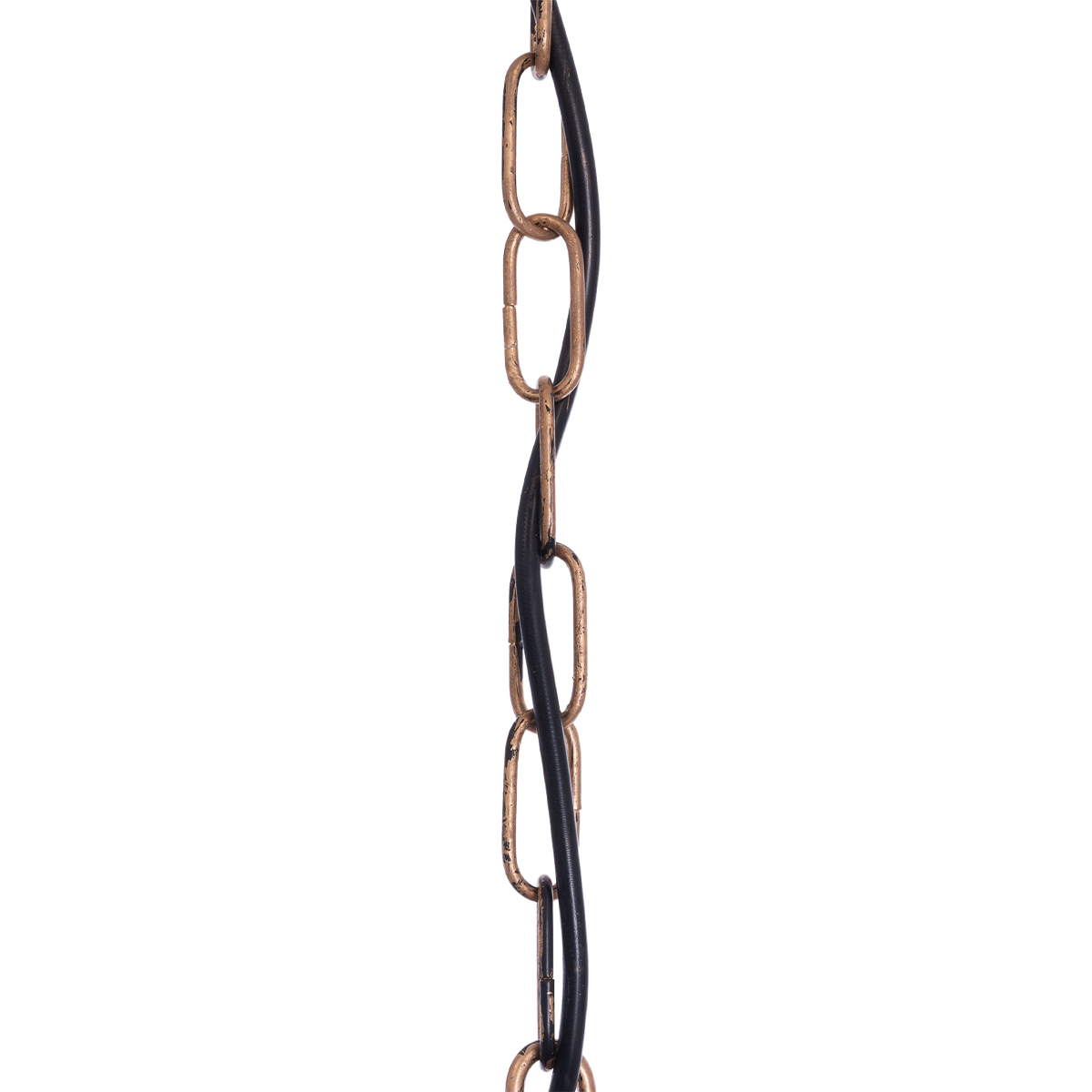 LEDTM® VICTORIAN 01404 Vintage Κρεμαστό Φωτιστικό Οροφής με Ντουί 6 x E14 AC 220-240V IP20 - Χάλκινο Εφέ Σκουριάς & Μπεζ - Μ85 x Π85 x Υ85cm - Image 13