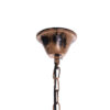 LEDTM® VICTORIAN 01404 Vintage Κρεμαστό Φωτιστικό Οροφής με Ντουί 6 x E14 AC 220-240V IP20 - Χάλκινο Εφέ Σκουριάς & Μπεζ - Μ85 x Π85 x Υ85cm - Image 14