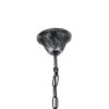 LEDTM® UMBRELLA 01407 Vintage Κρεμαστό Φωτιστικό Οροφής με Ντουί 5 x E27 AC 220-240V IP20 - Ασημί - Μ60 x Π60 x Y65cm - Image 11