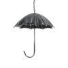 LEDTM® UMBRELLA 01407 Vintage Κρεμαστό Φωτιστικό Οροφής με Ντουί 5 x E27 AC 220-240V IP20 - Ασημί - Μ60 x Π60 x Y65cm - Image 2